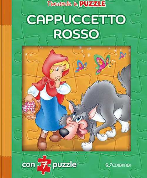 Cappuccetto Rosso. Finestrelle in puzzle. Ediz. a colori book
