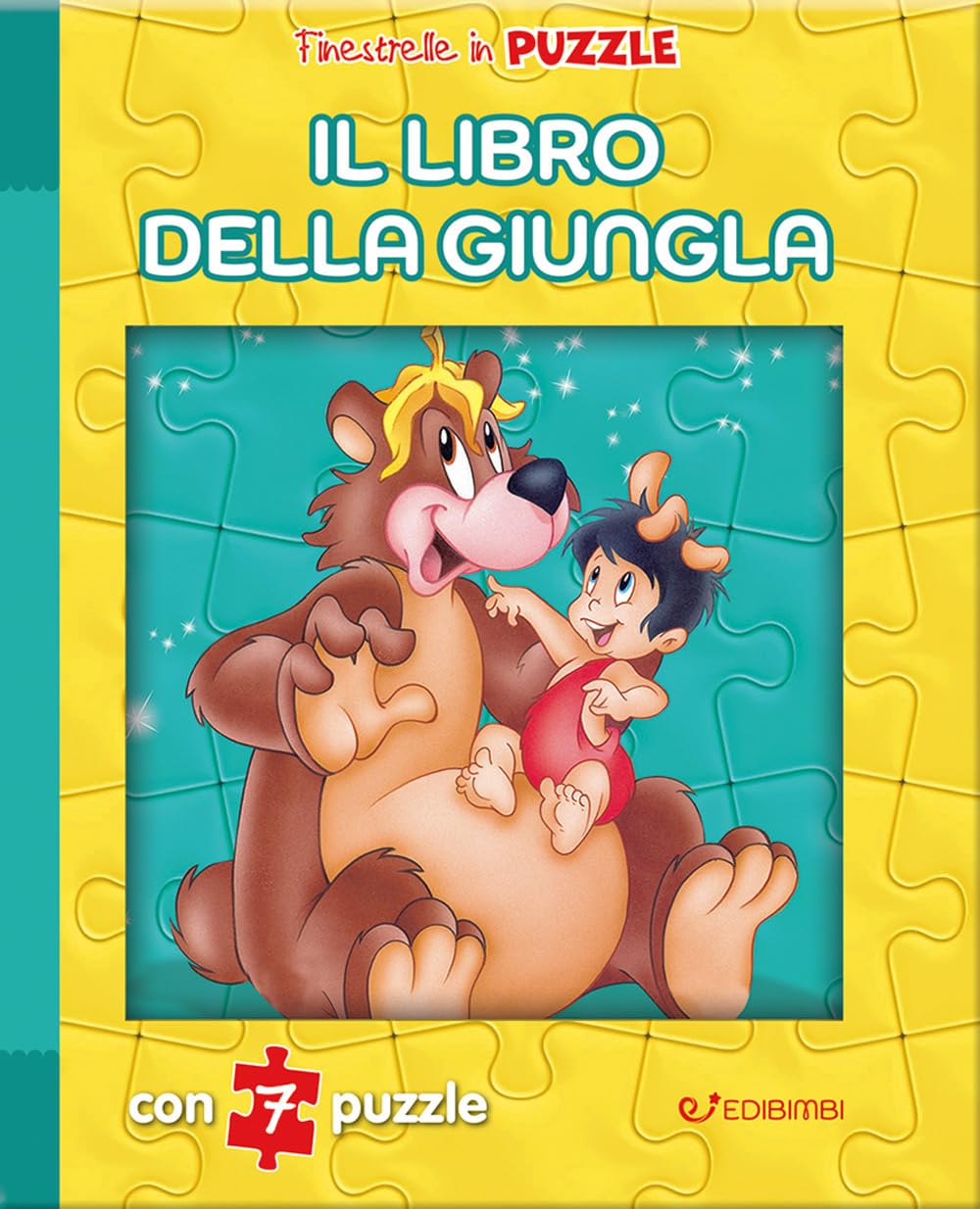 Il libro della giungla. Finestrelle in puzzle. Ediz. illustrata book