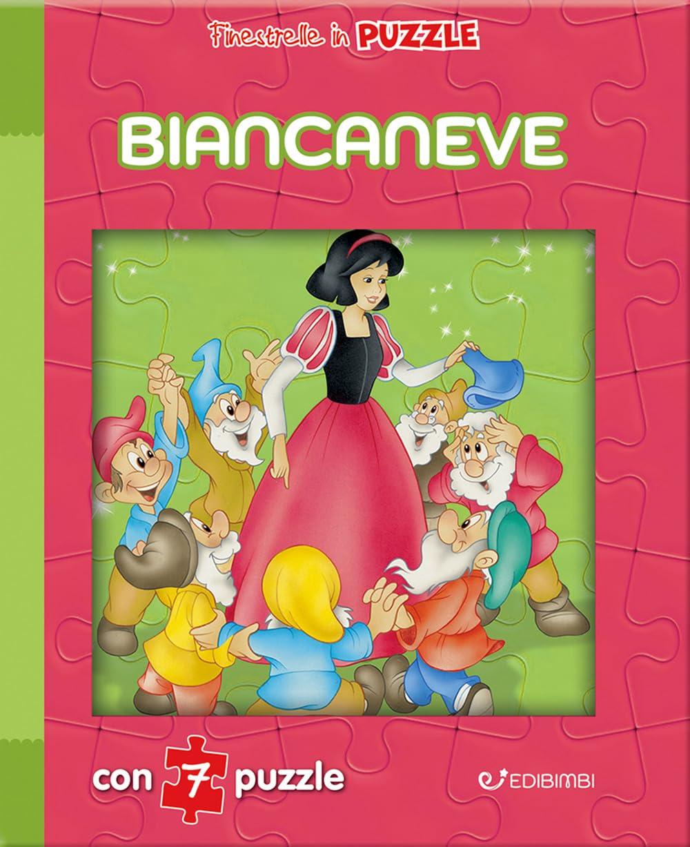 Biancaneve. Finestrelle in puzzle. Ediz. illustrata book