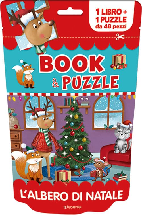 L'albero di Natale. Book&puzzle. Ediz. a colori. Con puzzle book