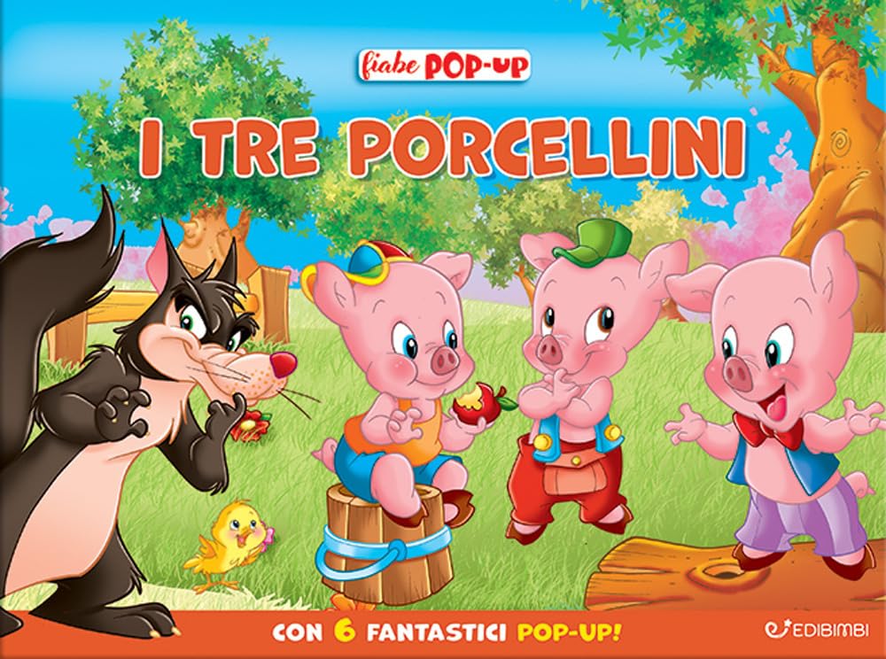 I tre porcellini. Le mie prime fiabe pop-up. Ediz. a colori book