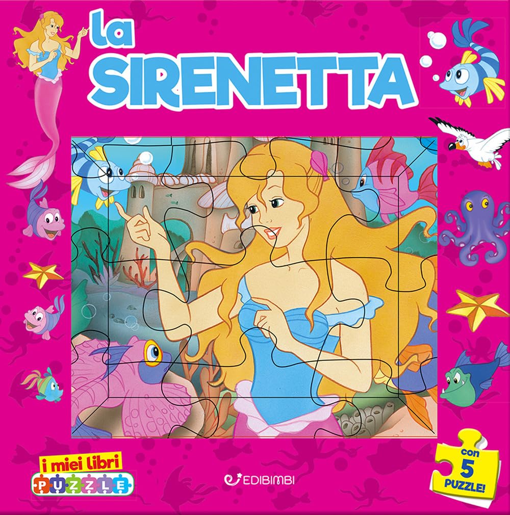 Product Image: La sirenetta. I miei libri puzzle