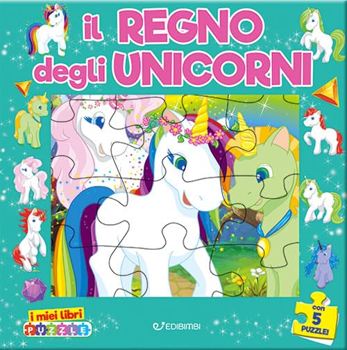 Il regno degli unicorni. I miei libri puzzle. Ediz. a colori Tiptoi & Games