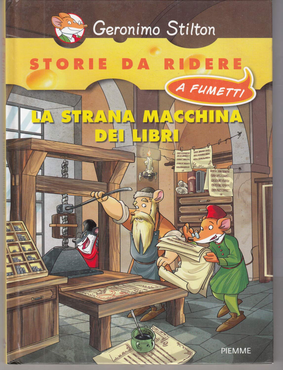 La strana macchina dei libri. Ediz. illustrata (Storie da ridere a fumetti) Manga