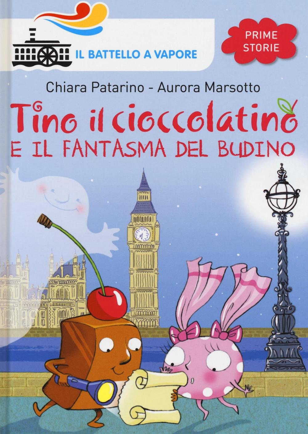 Tino il cioccolatino e il fantasma del budino. Ediz. illustrata book