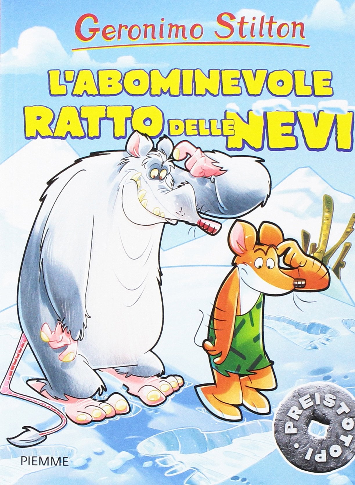 L' abominevole ratto delle nevi. Preistotopi book