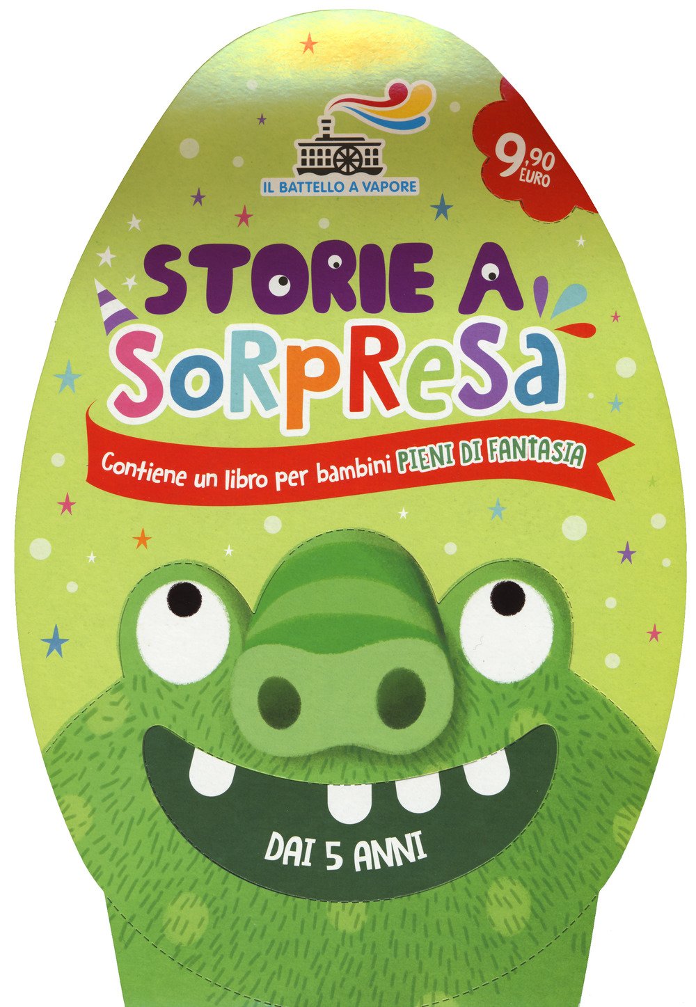 Storie a sorpresa. Contiene un libro per bambini pieni di fantasia (Il battello a vapore) Children's books