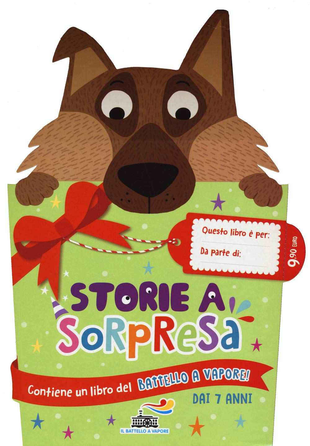 Storie a sorpresa. Contiene un libro Battello a vapore. Verde. 7 anni. Ediz. a colori book