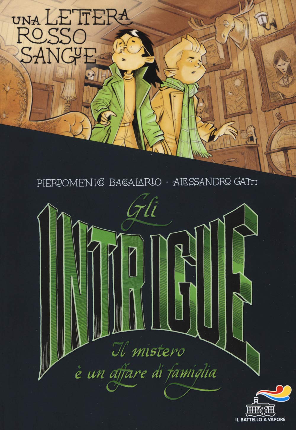 Una lettera rosso sangue. Gli Intrigue book
