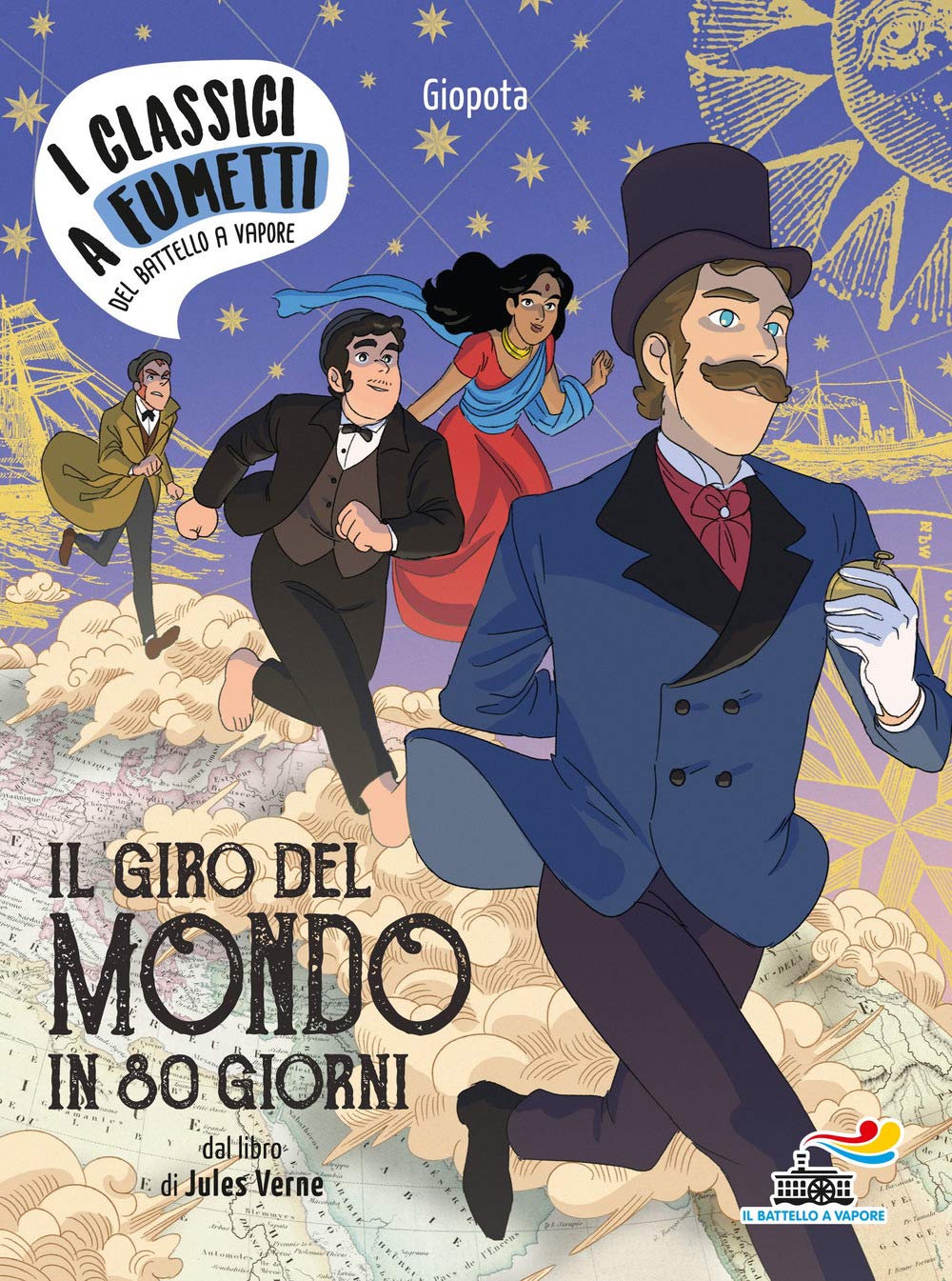 Il giro del mondo in 80 giorni di Jules Verne Comics & Mangas