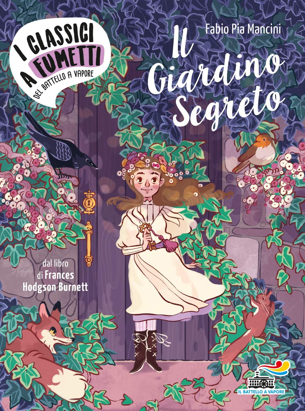 Il giardino segreto di Frances Hodgson Burnett. Ediz. a colori (I classici a fumetti del Battello a vapore) Manga