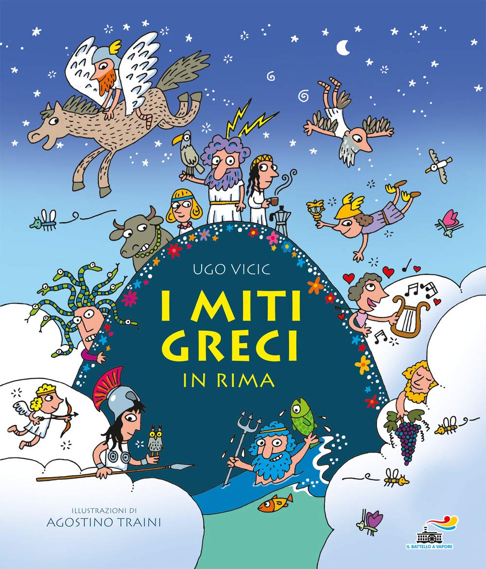 I miti greci in rima. Ediz. a colori book