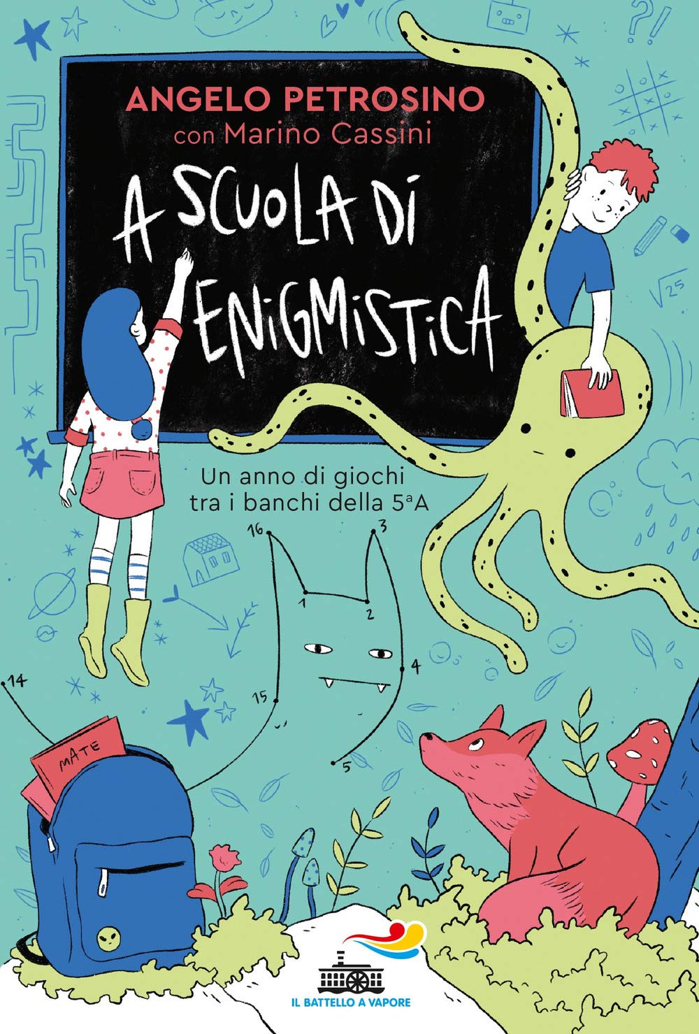 A scuola di enigmistica. Un anno di giochi tra i banchi della 5ª A (Il battello a vapore) Tiptoi & Games