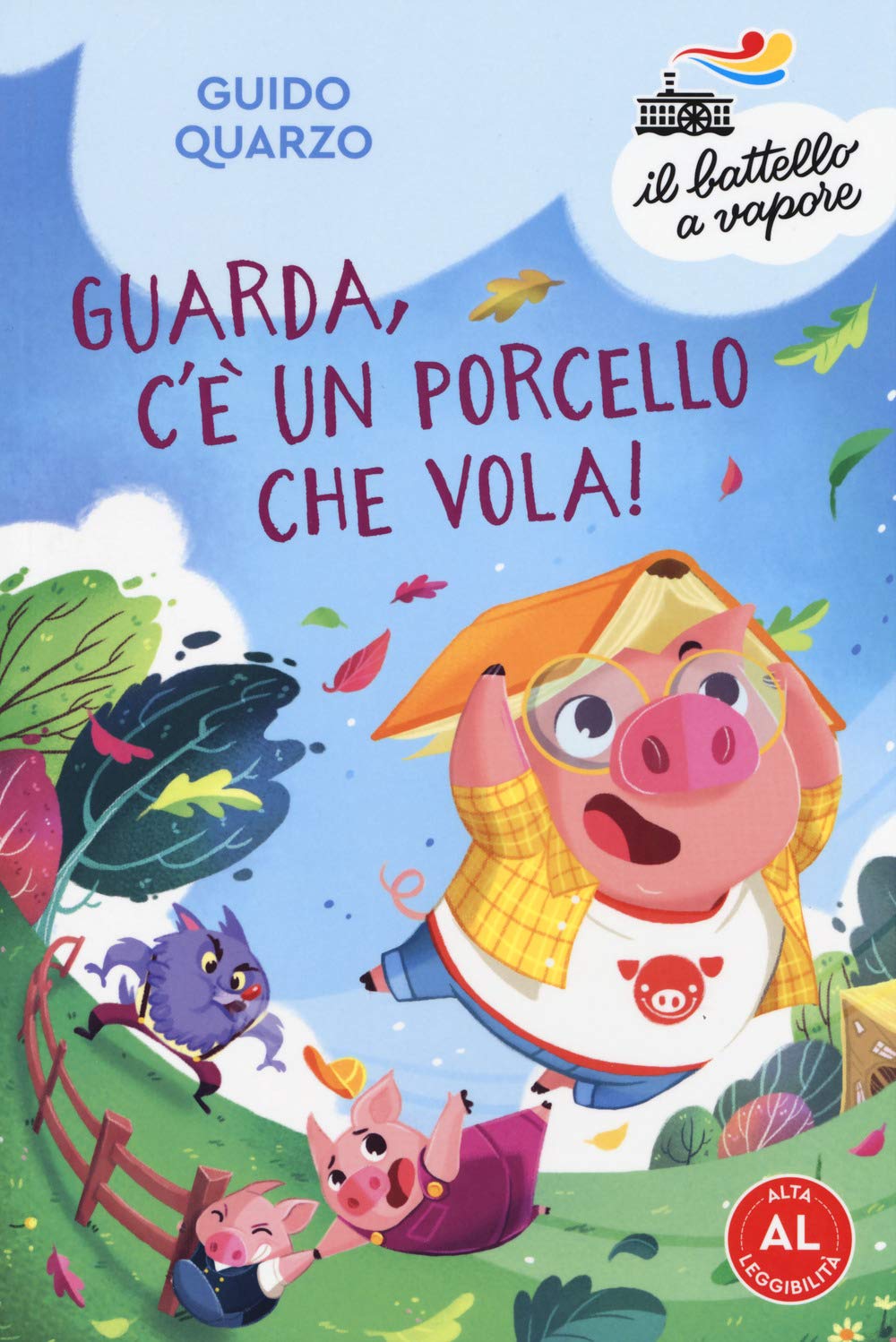 Guarda, c'è un porcello che vola! Ediz. ad alta leggibilità book