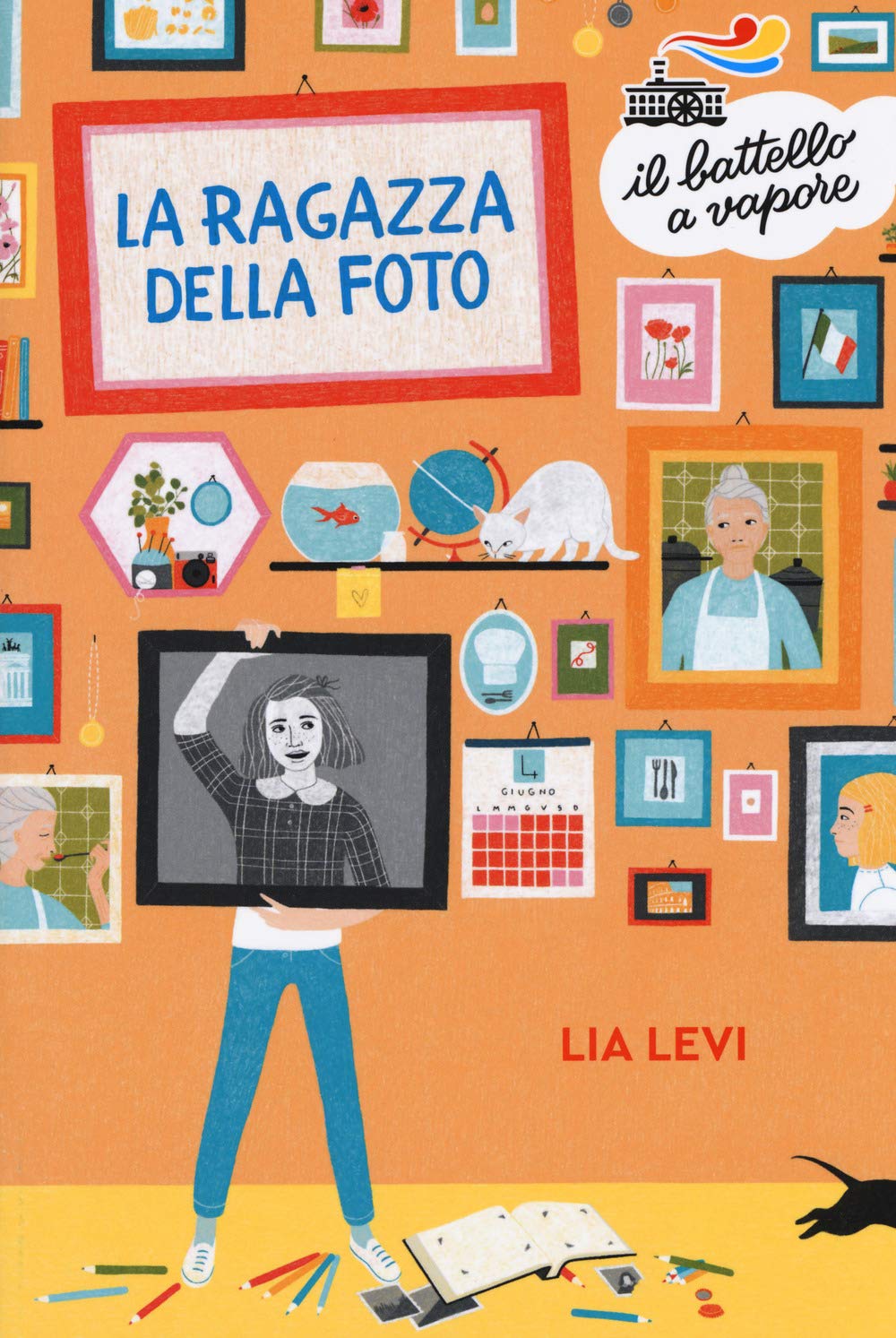 La ragazza della foto book