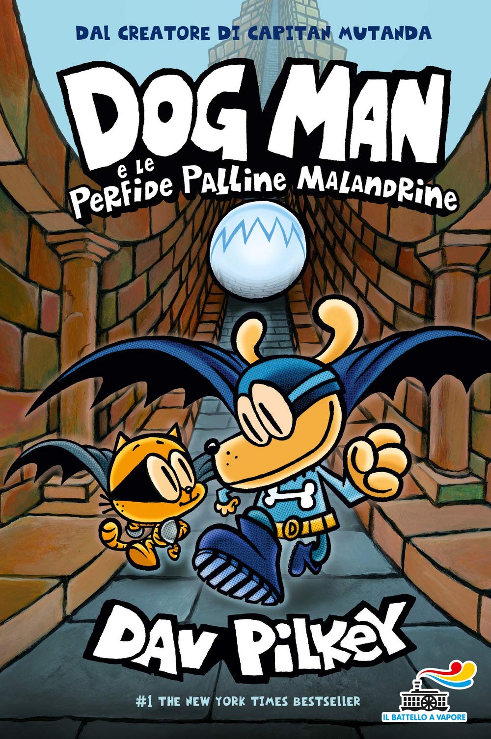 Dog Man e le perfide palline malandrine (Il battello a vapore. One shot) Manga