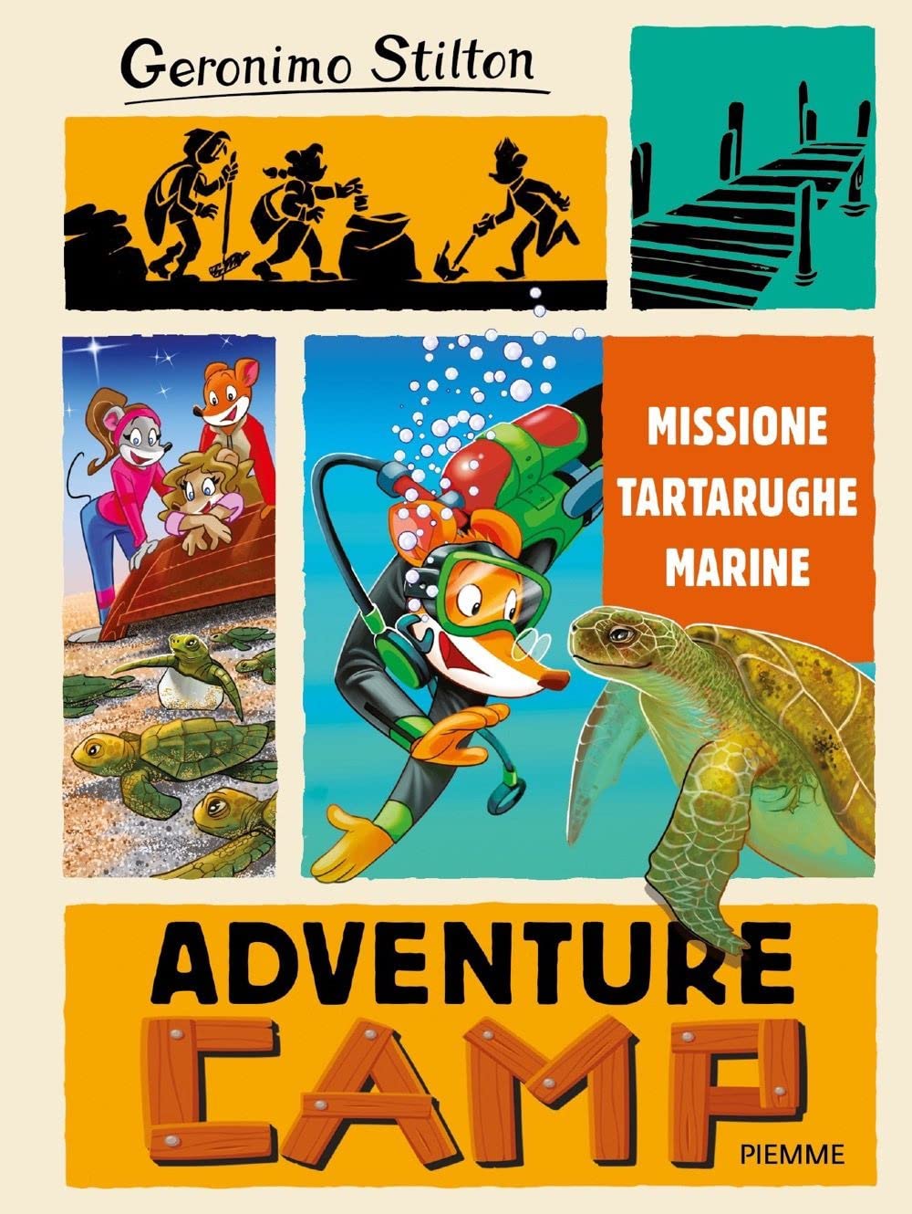 Missione tartarughe marine. Adventure camp book