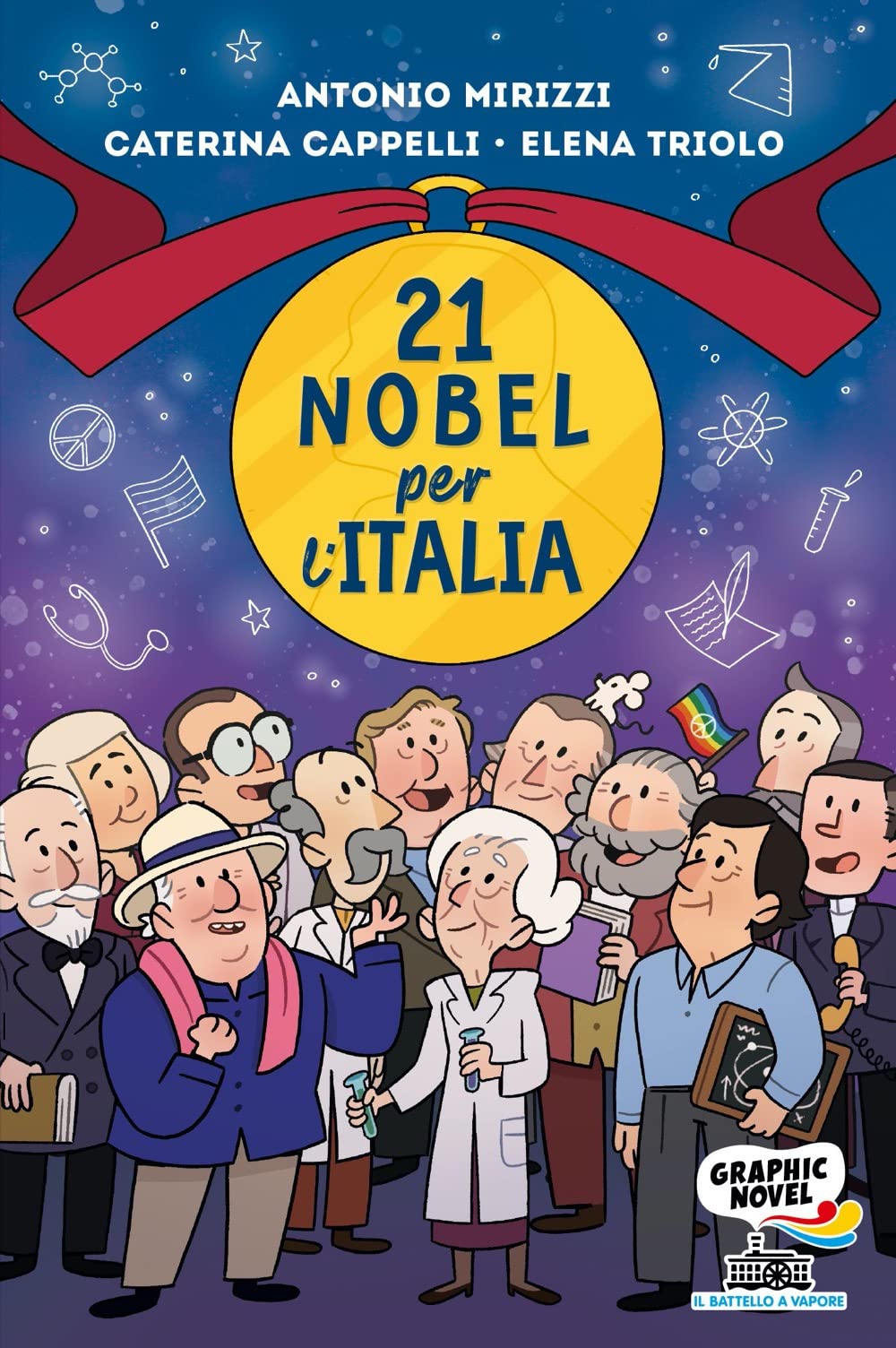 21 nobel per l'Italia (Il battello a vapore. Graphic novel) Manga