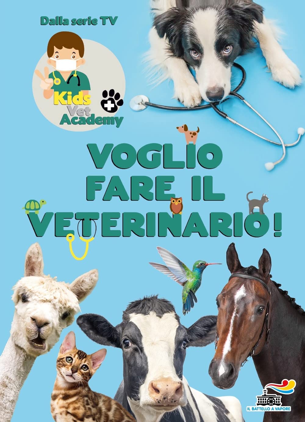 Voglio fare il veterinario! Kids Vet Academy book