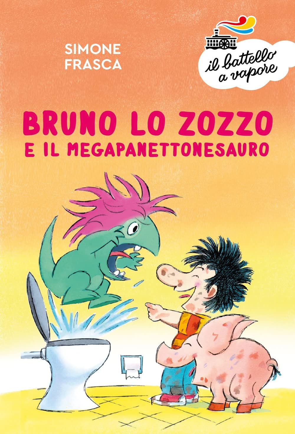 Bruno lo zozzo e il megapanettonesauro. Ediz. a colori book