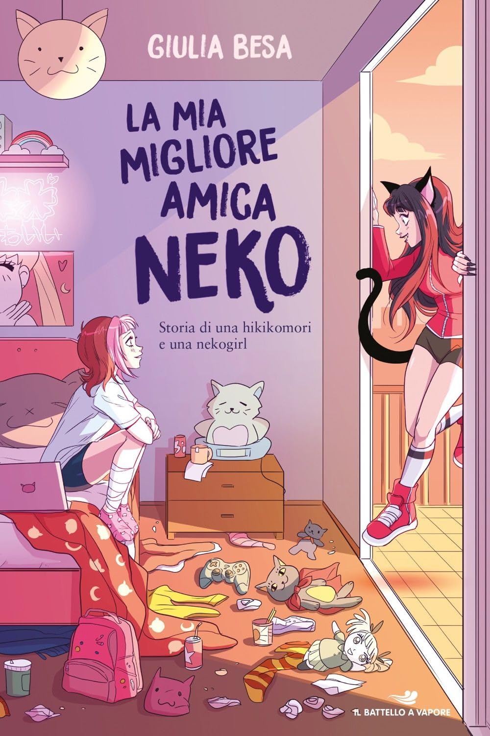 La mia migliore amica Neko. Storia di una hikikomori e una nekogirl (Il battello a vapore. One shot) Fiction