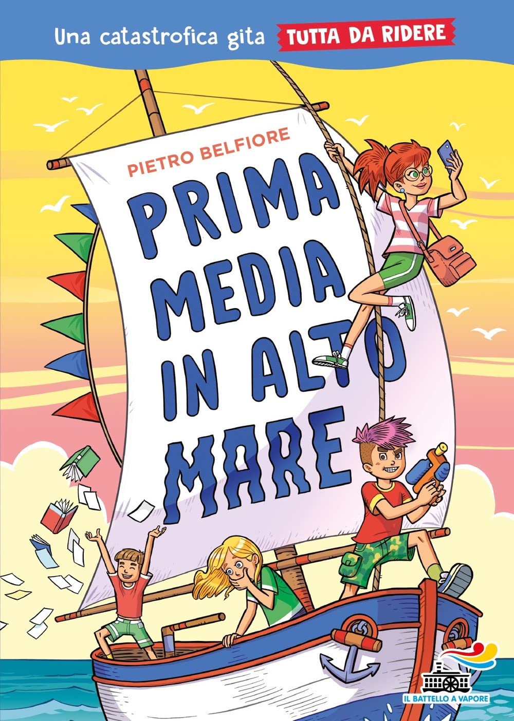 Prima media in alto mare. Una catastrofica gita tutta da ridere Novels & Short Stories