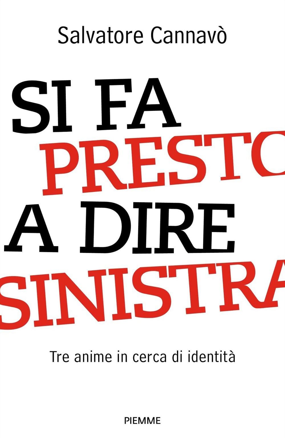Si fa presto a dire sinistra. Tre anime in cerca di identità book