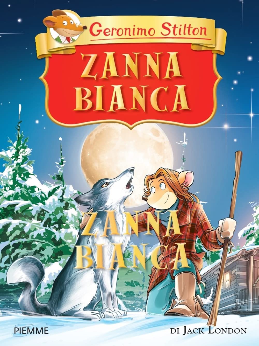 Zanna Bianca di Jack London. Ediz. a colori book