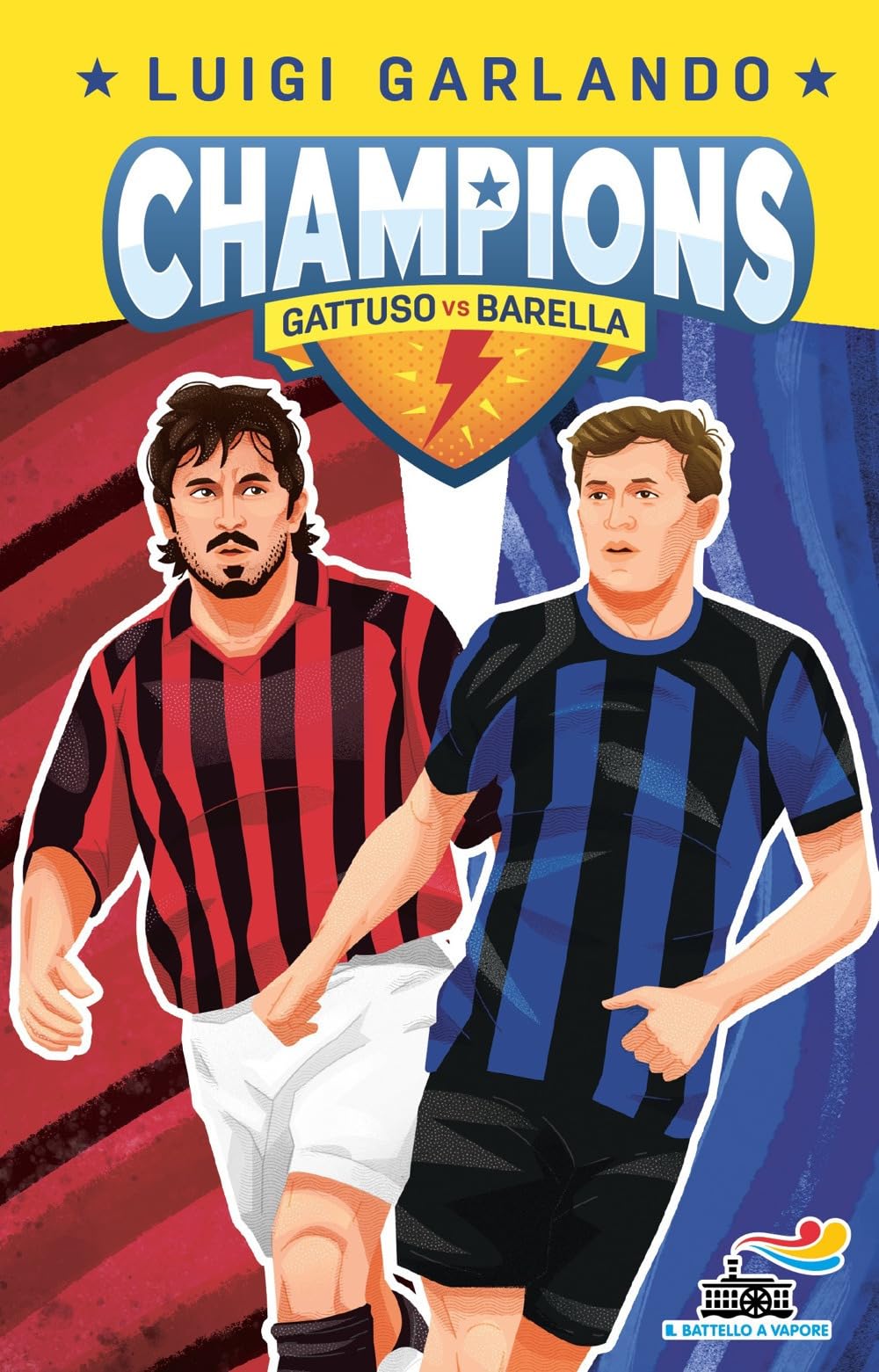 Nicolò Barella vs Rino Gattuso. Champions book