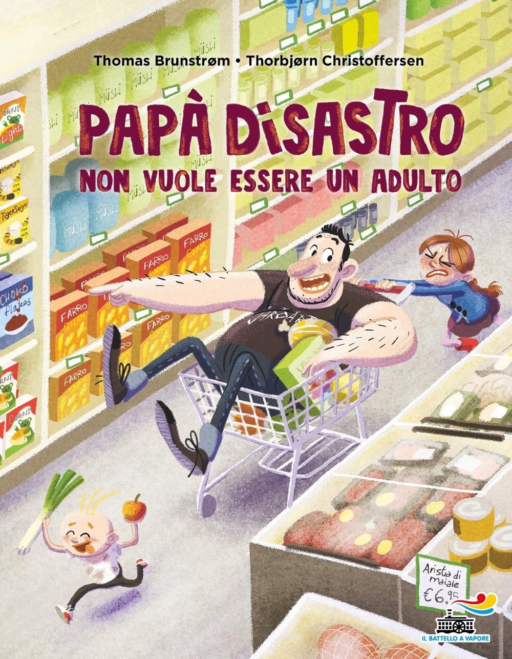 Papà disastro non vuole essere un adulto. Ediz. a colori book