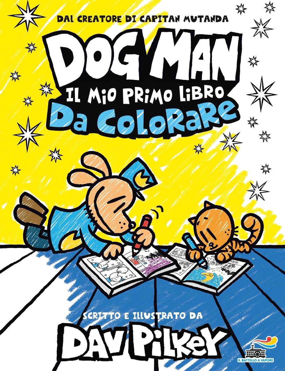 Dog Man. Il mio primo libro da colorare book
