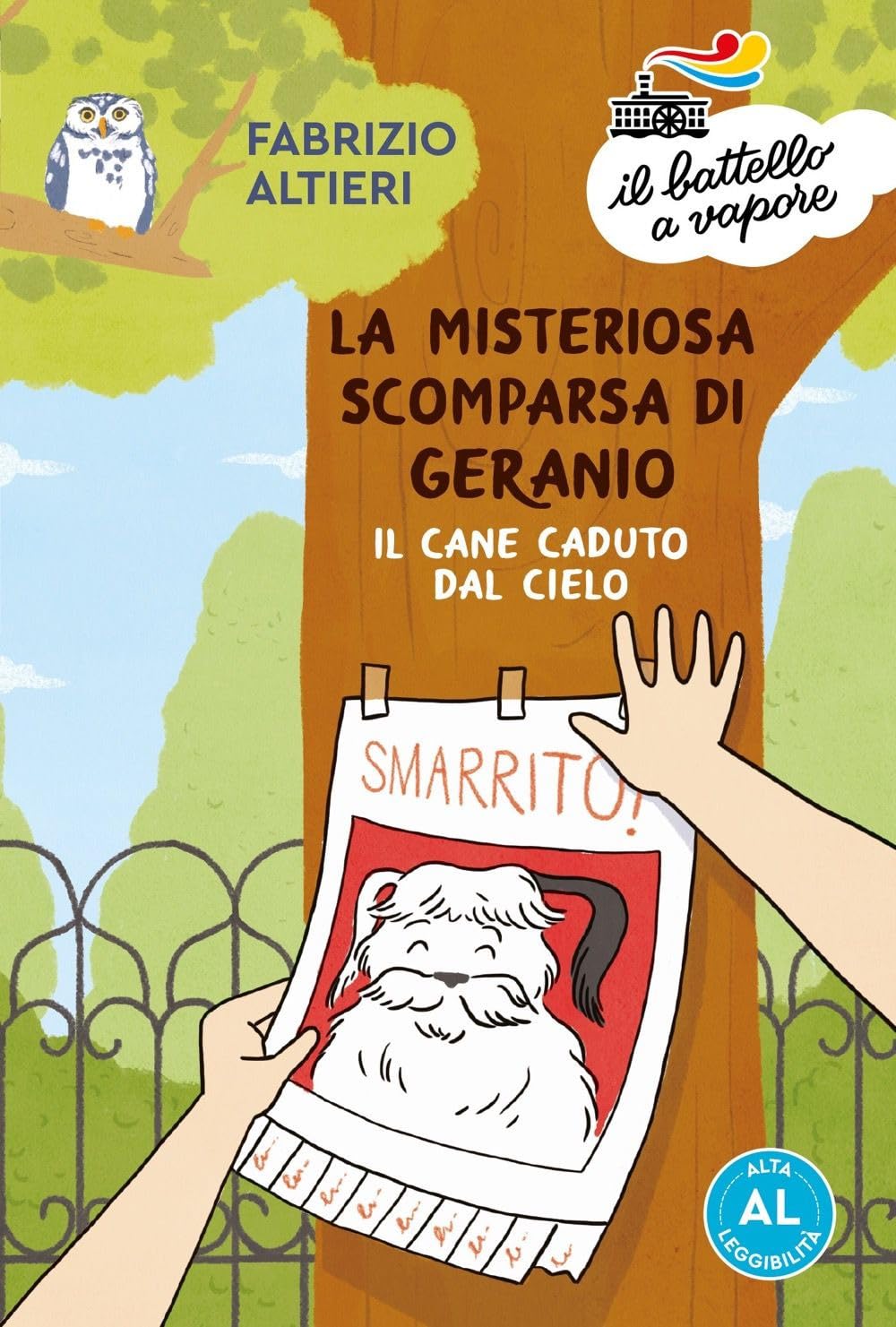 La misteriosa scomparsa di Geranio, il cane caduto dal cielo. Ediz. ad alta leggibilità book