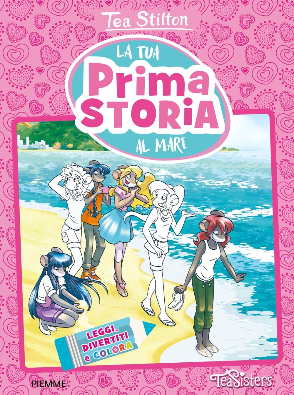 La tua prima storia al mare. Leggi, divertiti e colora book