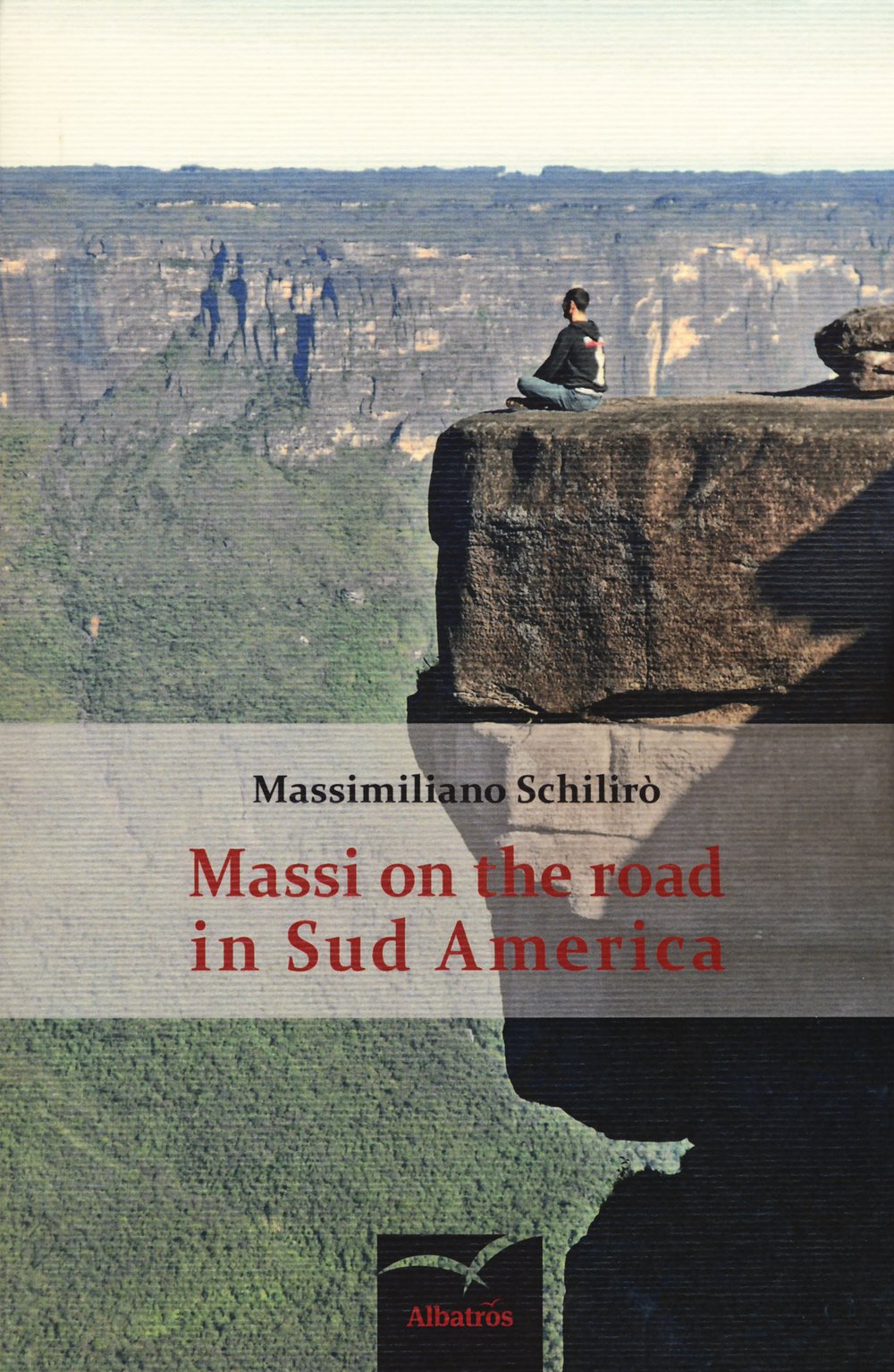 Massi on the road in Sud America book