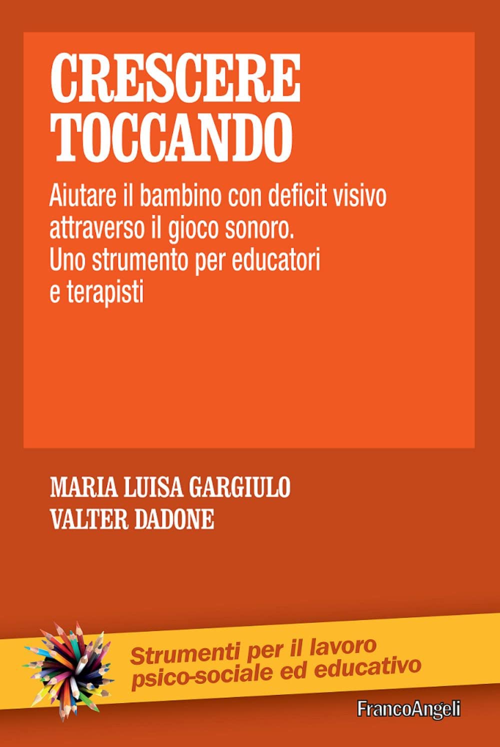 Crescere toccando. Aiutare il bambino con deficit visivo attraverso il gioco sonoro. Uno strumento per educatori e terapisti book