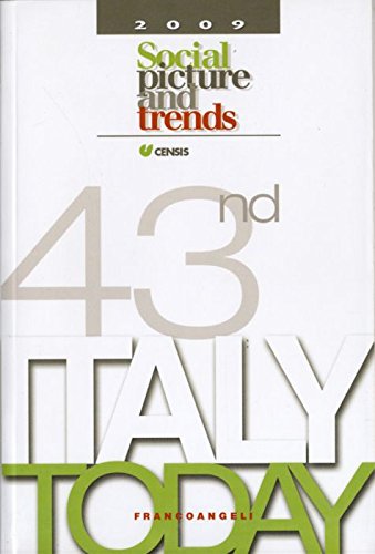 Italy today 2009. Social picture and trends Books