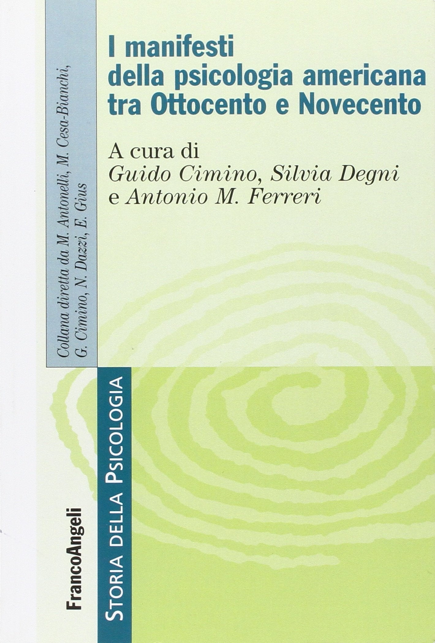 I «manifesti» della psicologia americana tra Ottocento e Novecento book