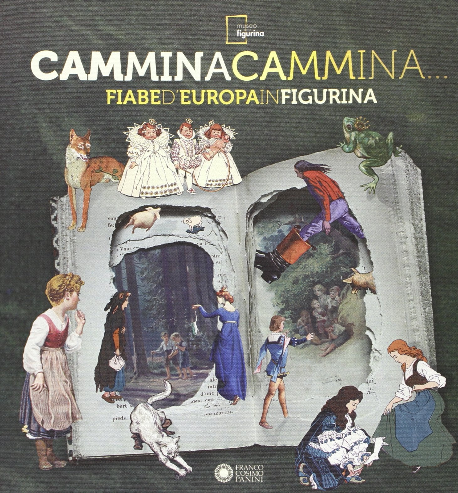 Cammina cammina... Fiabe d'Europa in figurina. Ediz. illustrata book