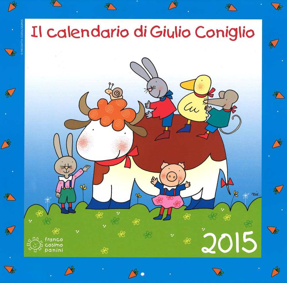 Il calendario di Giulio Coniglio 2015. Con adesivi Tiptoi & Games