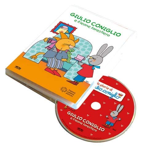 Giulio Coniglio e il leone forestiero. Ediz. a colori. Con DVD video book