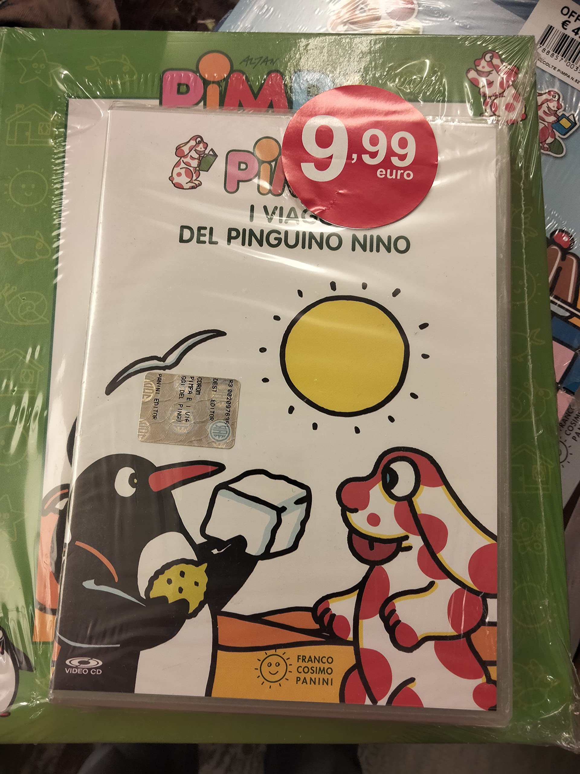 Pimpa. I viaggi del pinguino Nino. Ediz. a colori. Con DVD video Children's books