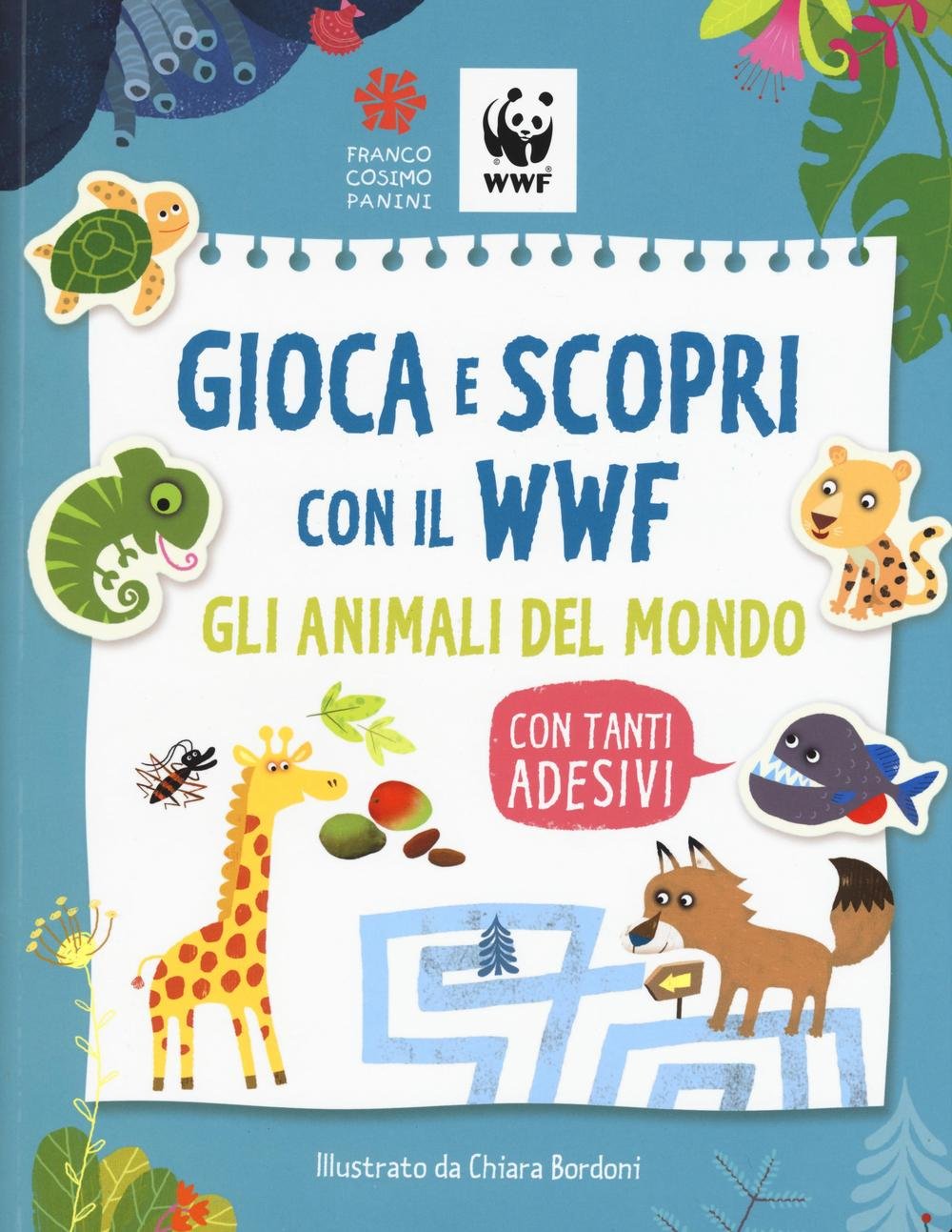 Gioca e scopri con il WWF. Gli animali del mondo. Con adesivi Tiptoi & Games