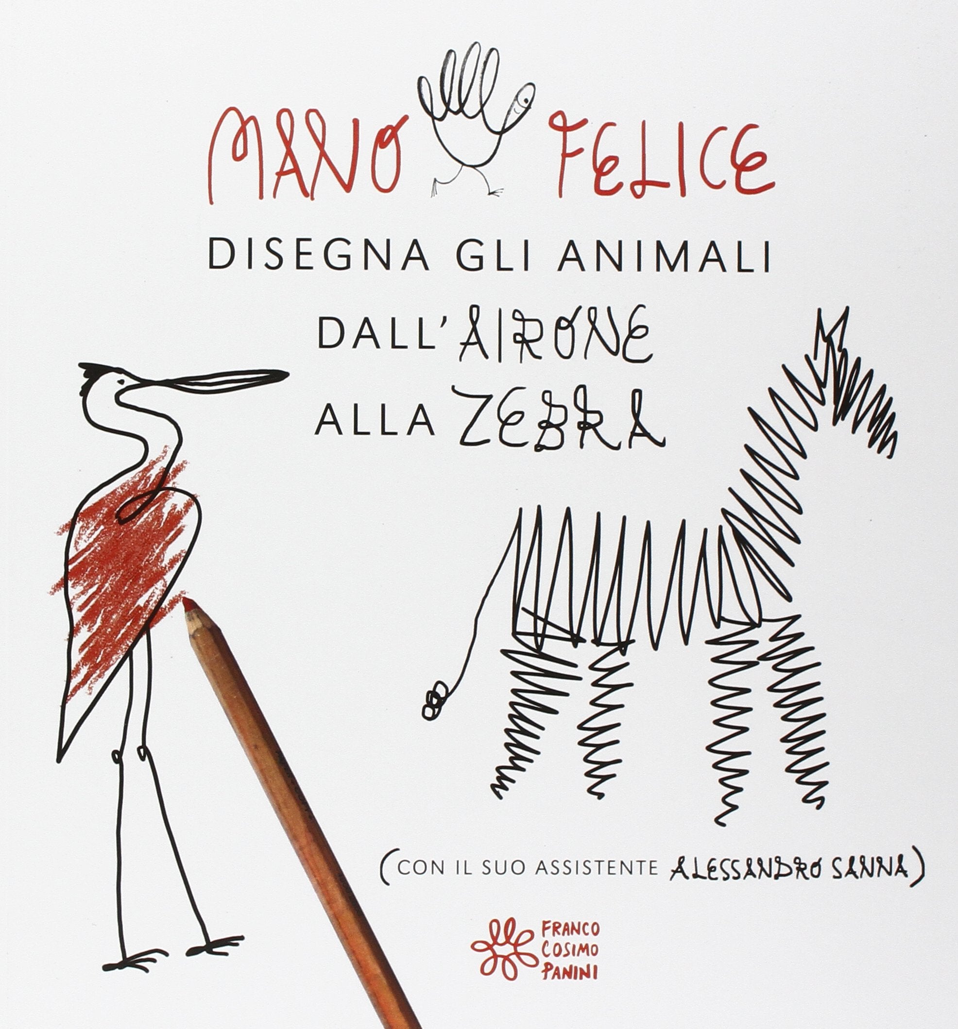 Mano felice disegna gli animali Non-fiction