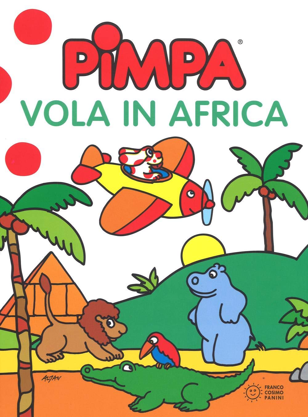 Pimpa vola in Africa. Ediz. illustrata book