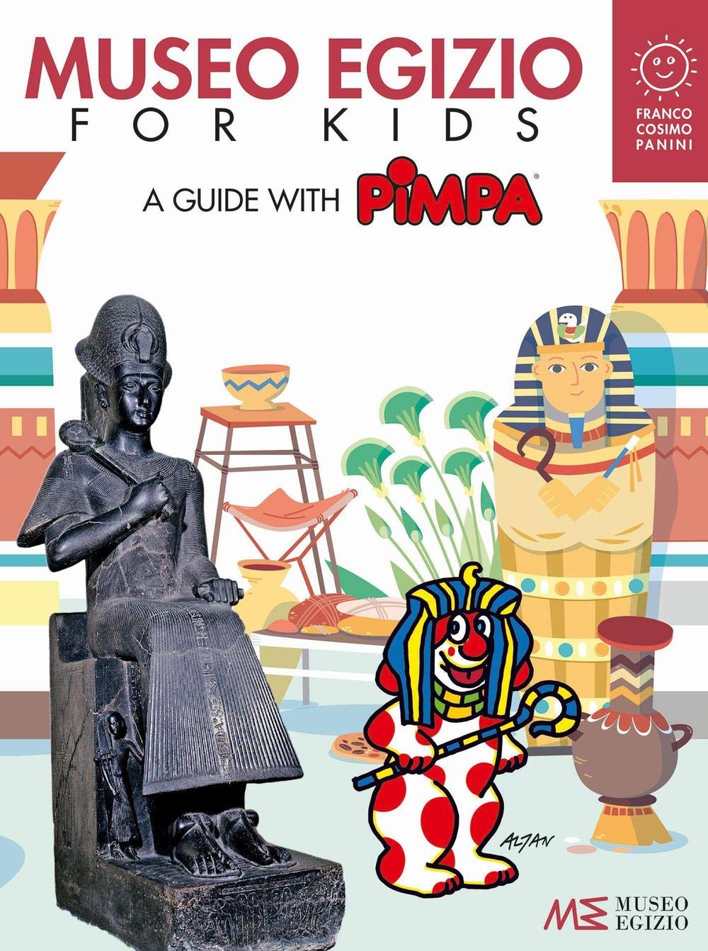 Museo egizio for kids. A guide with Pimpa. Musei in gioco Contemporary literature