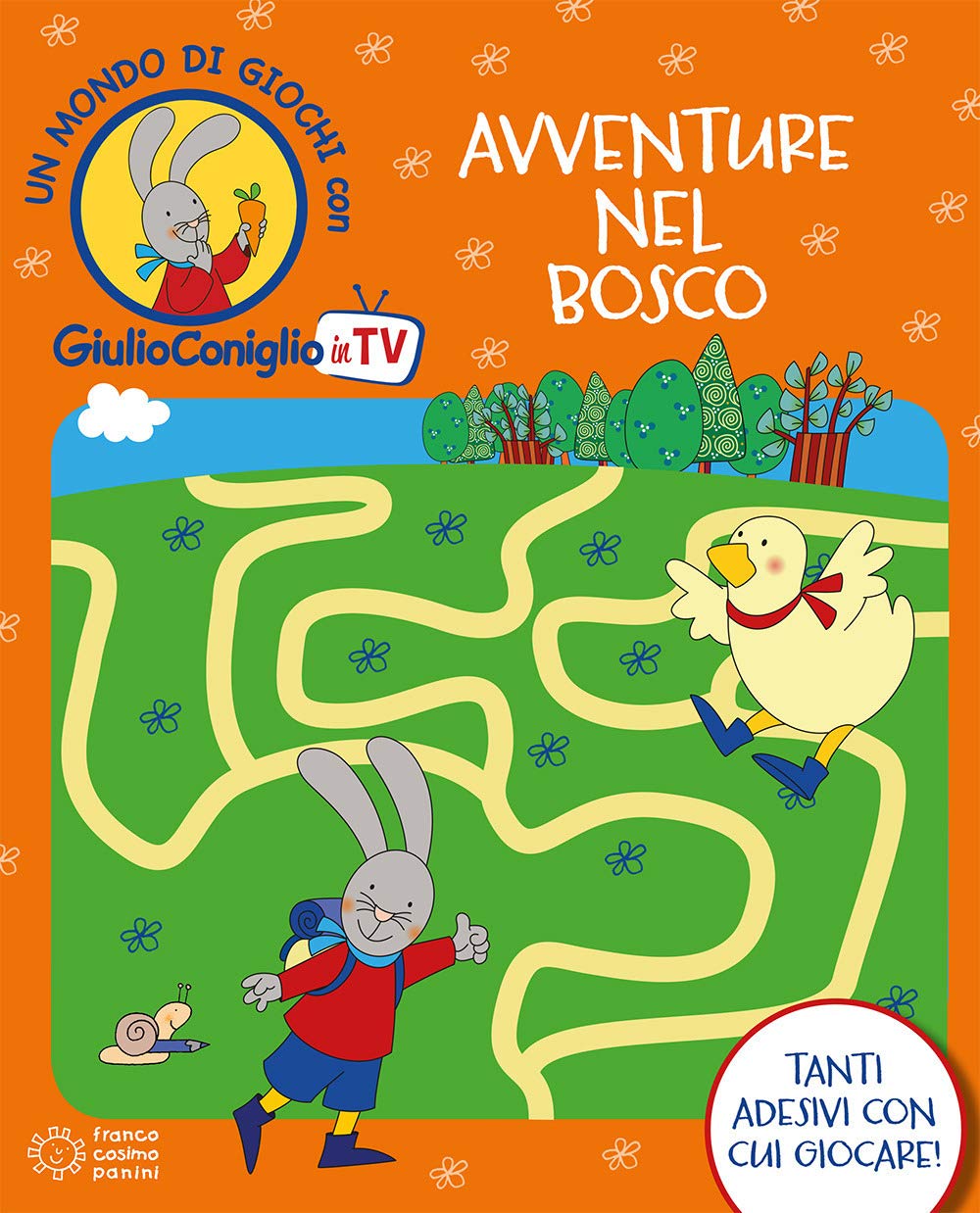 Avventure nel bosco. Con adesivi. Ediz. a colori book