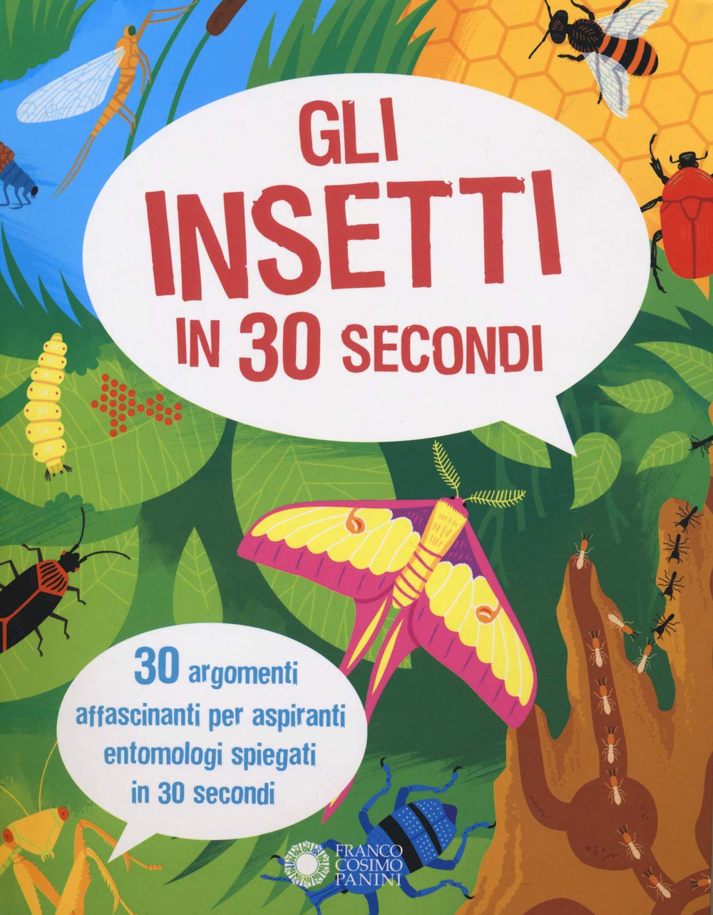 Gli insetti in 30 secondi book