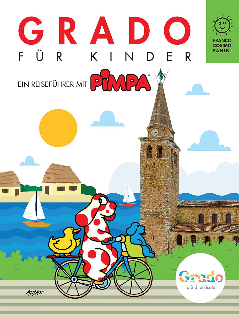 Grado für kinder. Ein reisefürer mit Pimpa book