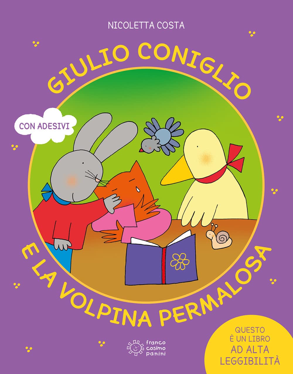 Giulio coniglio e la volpina permalosa book