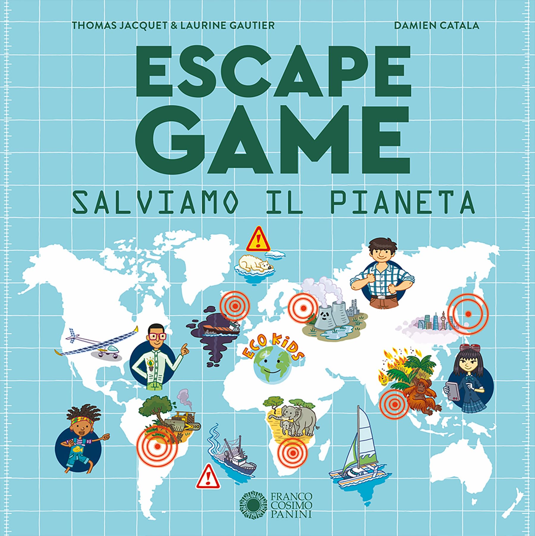 Salviamo il pianeta. Escape game. Ediz. a colori book